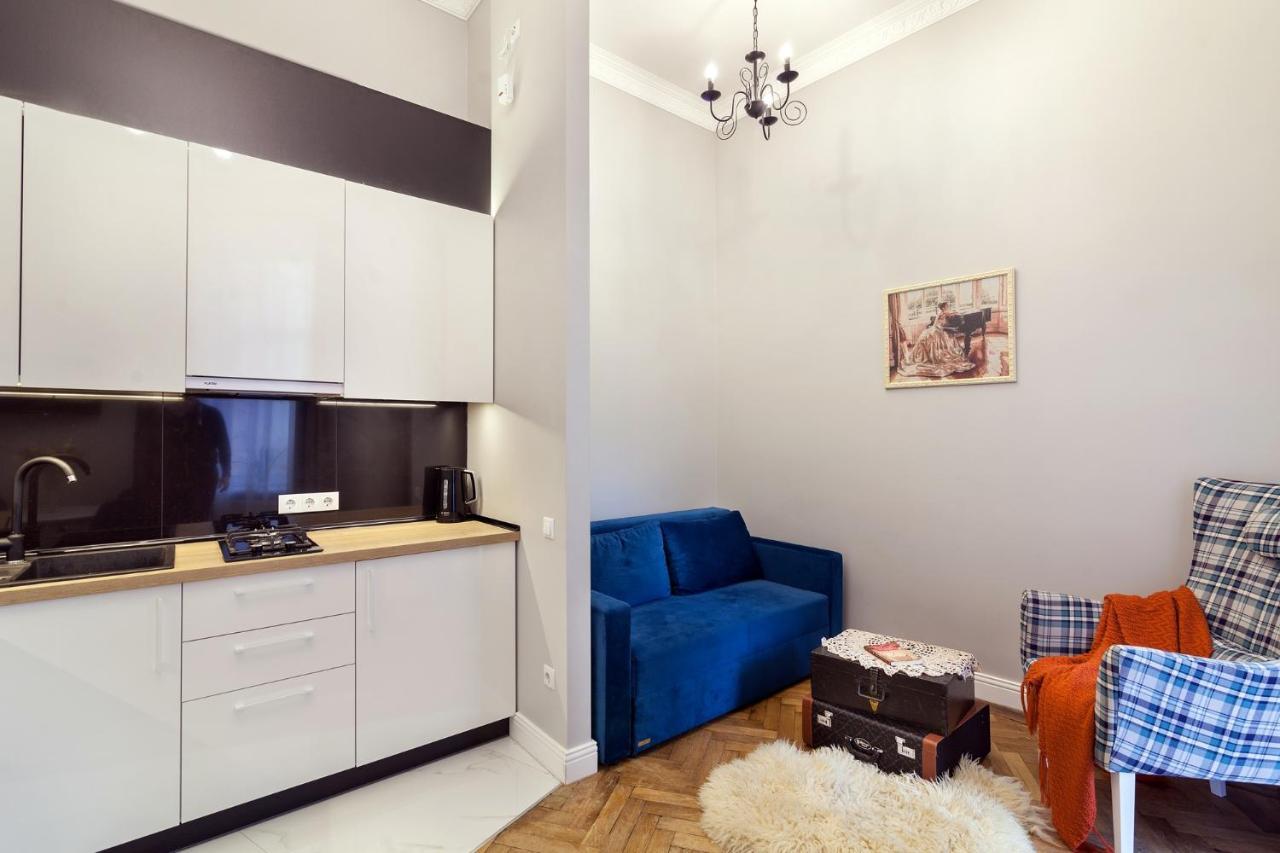 Chopin Apartment In The Center Of 利沃夫 外观 照片